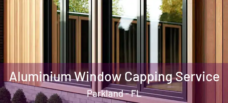  Aluminium Window Capping Service Parkland - FL