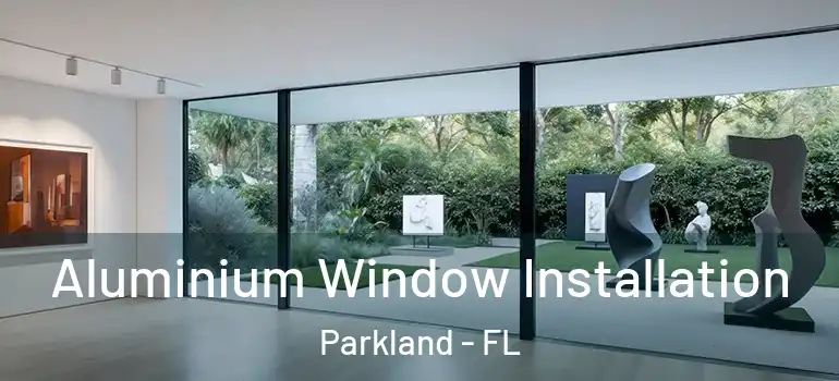  Aluminium Window Installation Parkland - FL