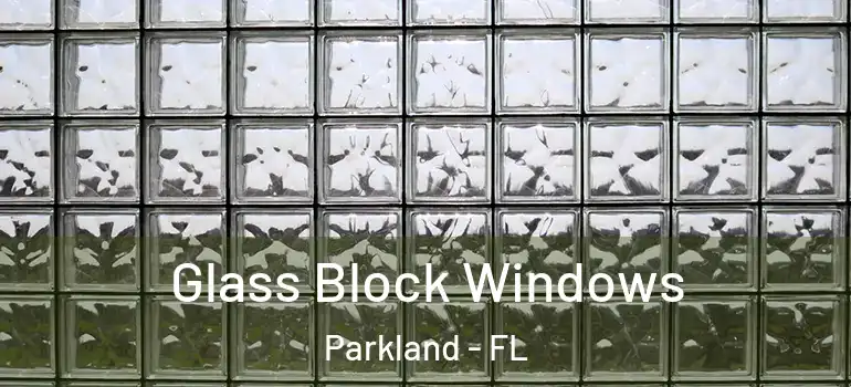  Glass Block Windows Parkland - FL