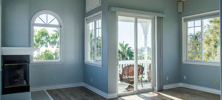 Tempered Glass Sliding Door inParkland, FL