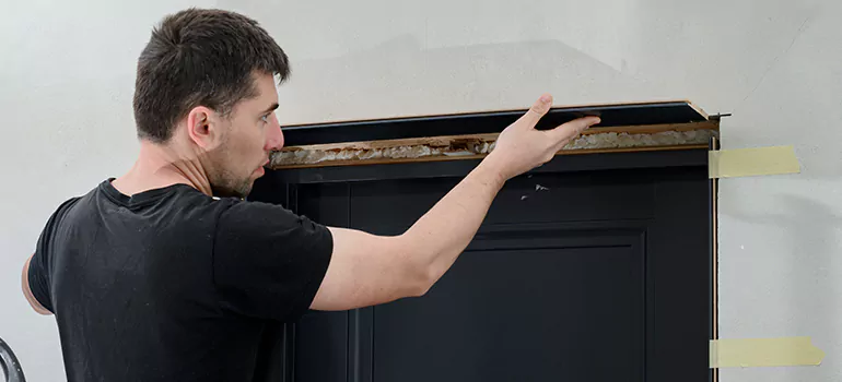 Wood Door Hole Repair in Parkland, FL