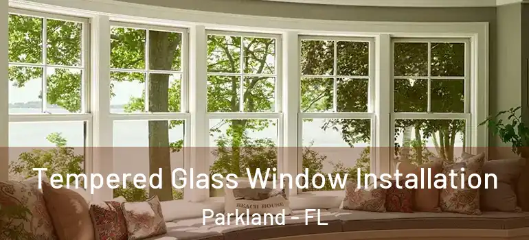  Tempered Glass Window Installation Parkland - FL
