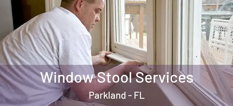  Window Stool Services Parkland - FL